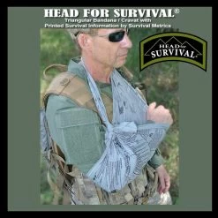 Survival Metrics Head For Survival Bandanna -Outdoor Products Sale methsdet2 88282.1587391534
