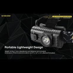 Nitecore HA23 -Outdoor Products Sale nitecore ha23det6 55371.1587419630