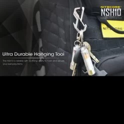 Nitecore NSH10 Snap Hook -Outdoor Products Sale nitecore nsh10det2 57305.1590675977