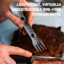 UCO Titanium Utility Spork -Outdoor Products Sale spork5 26003.1659108692.1280.1280 01493.1659108707