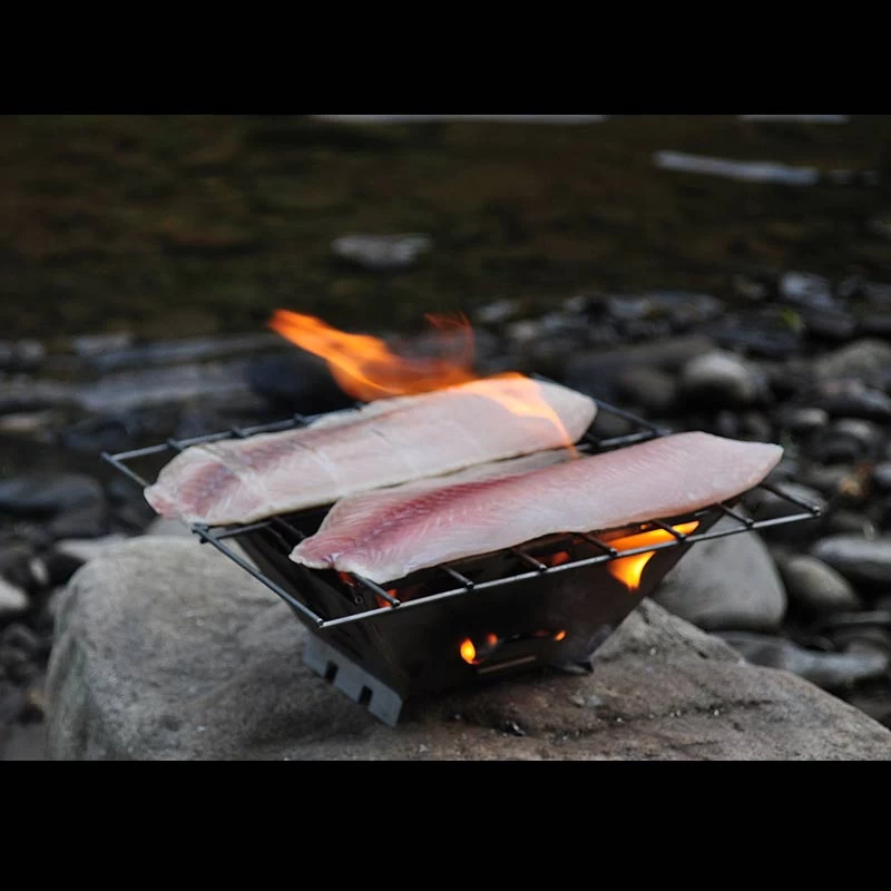 Vargo Titanium Fire Box Grill 6 Vargo Titanium Fire Box Grill - Image 4